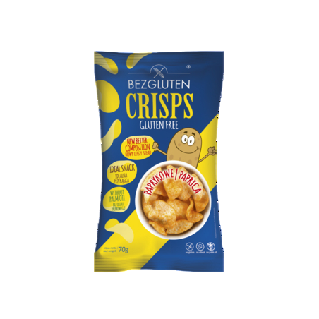 Chipsy paprykowe Bezgluten 70g